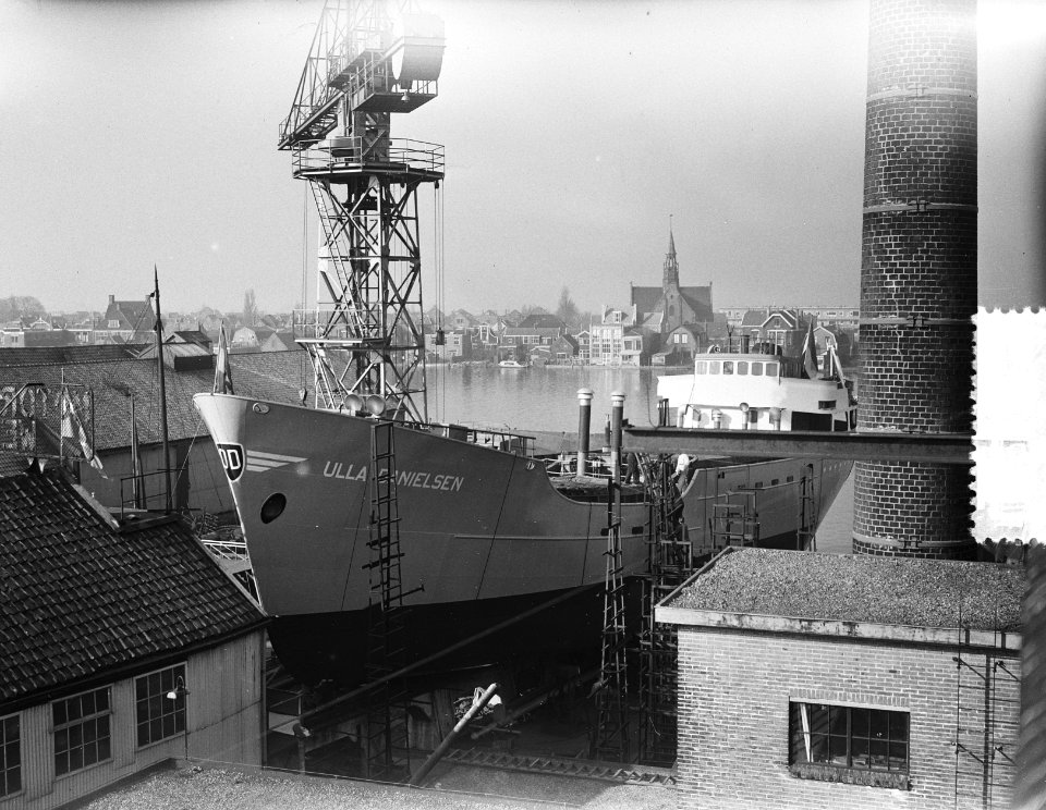 Tewaterlating Elke Danielsen Zaanlandse Scheepsbouw Maatschappij, Bestanddeelnr 907-6334