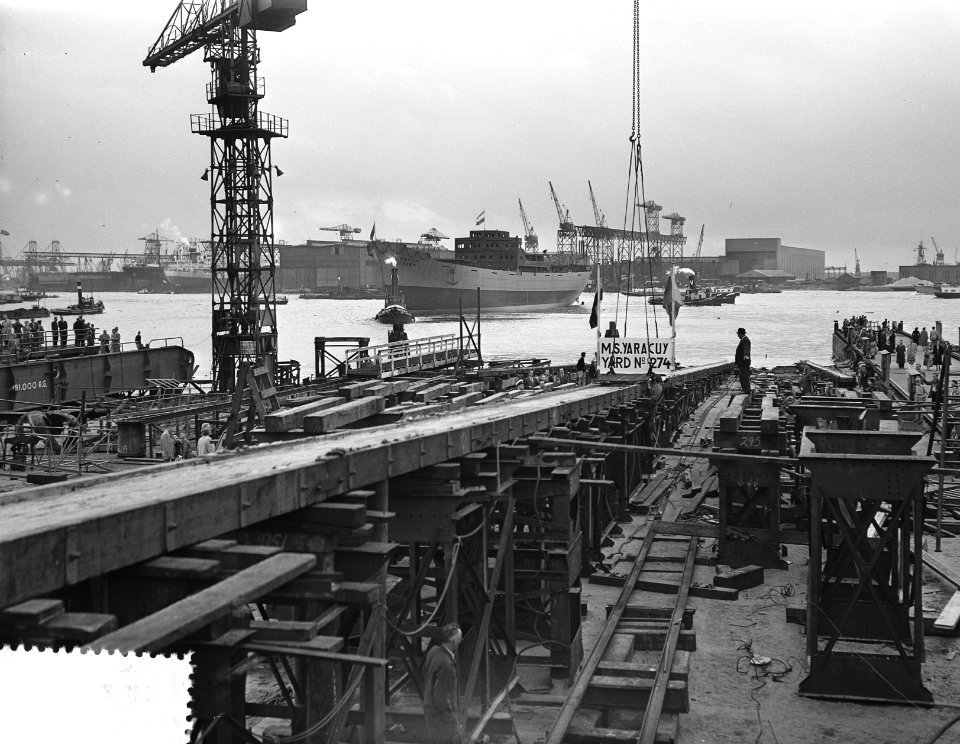 Tewaterlating Merida Yvbr. werf Gusto te Schiedam, Bestanddeelnr 906-5710