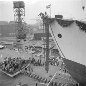 Tewaterlating Magasahi bij de NDSM te Amsterdam, Bestanddeelnr 912-2058