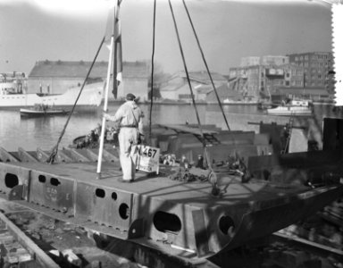 Tewaterlating Elke Danielsen Zaanlandse Scheepsbouw Maatschappij, Bestanddeelnr 907-6346