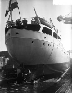 Tewaterlating Elke Danielsen Zaanlandse Scheepsbouw Maatschappij, Bestanddeelnr 907-6339