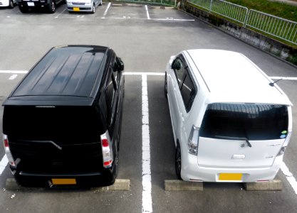 Suzuki WAGON R STINGRAY (MH22S&MH34S) rear