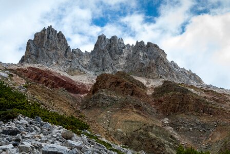 South tyrol landscape dolomites photo