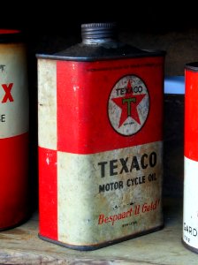 Texaco Motor Cycle Oil Bespaart U Geld!
