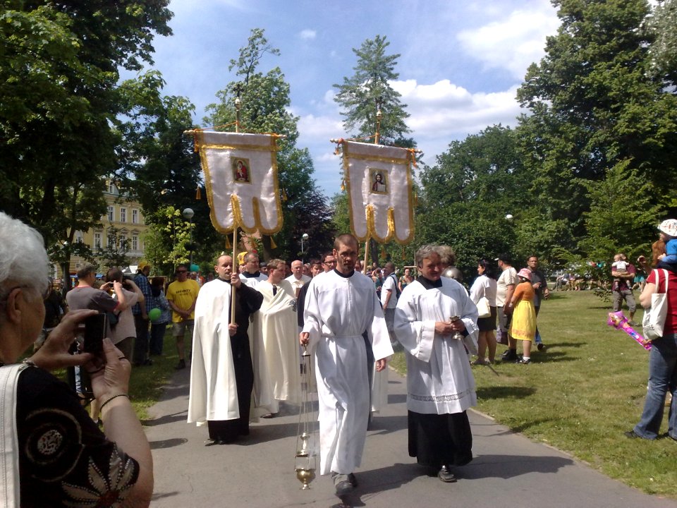 Svěcení pramenů - průvod B