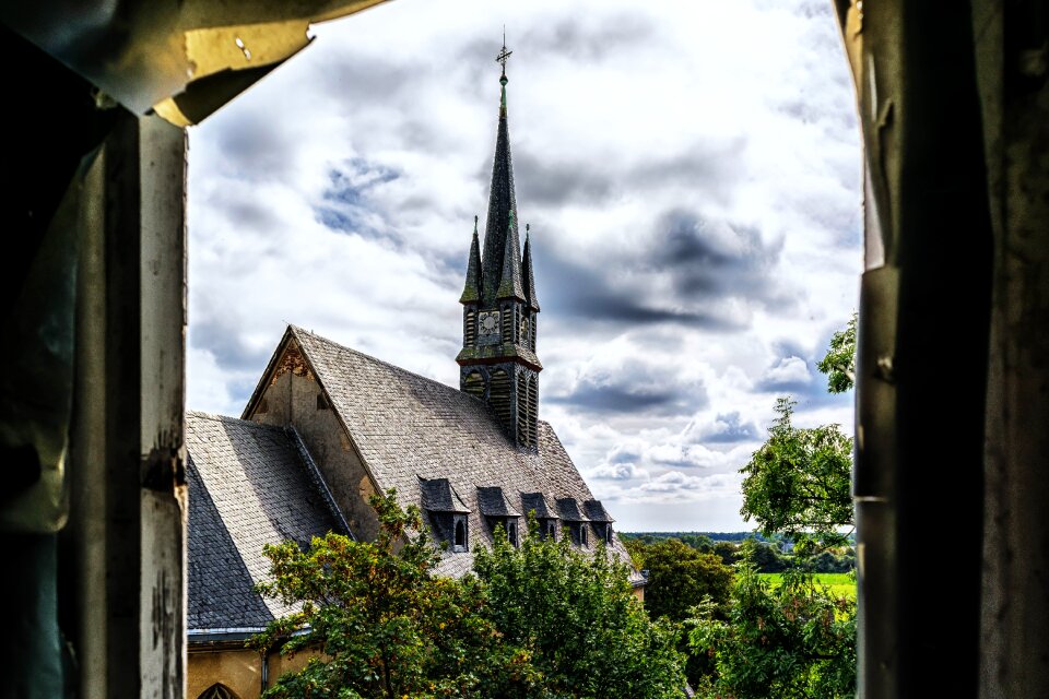 House of prayer steeple sky