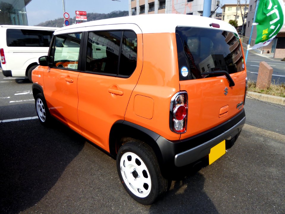 Suzuki HUSTLER G TURBO (MR31S) rear