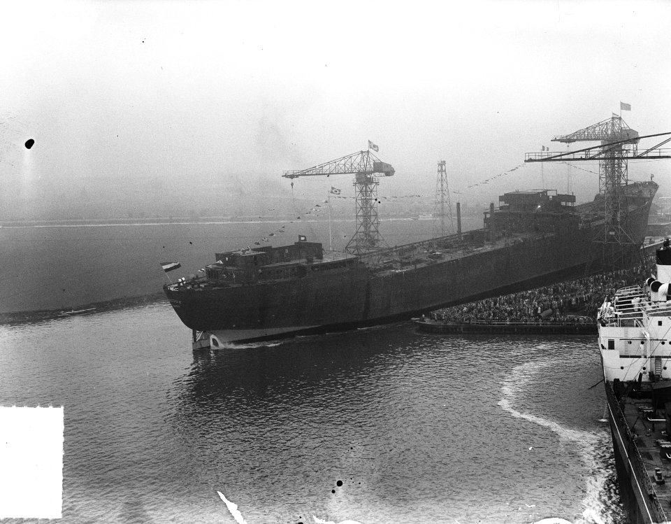 Tewaterlating tankschip Kirkouk NDSM, Bestanddeelnr 904-5901