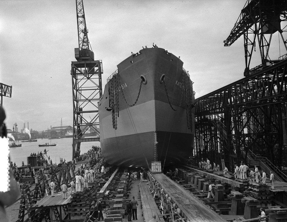 Tewaterlating tankschip Katelysia, RDM, Bestanddeelnr 906-0240