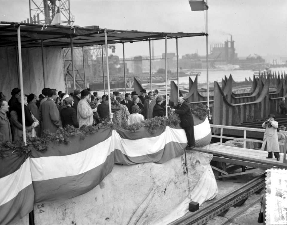 Tewaterlating tankschip Alby NDSM, Bestanddeelnr 908-0767