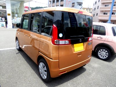 Suzuki SPACIA X (DAA-MK42S) rear