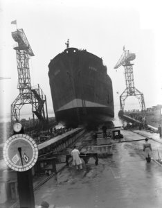 Tewaterlating tankschip Kirkouk NDSM, Bestanddeelnr 904-5885