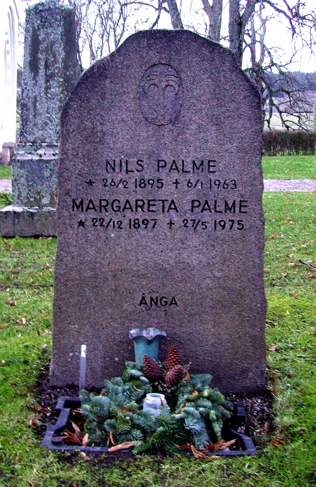 Svärta kyrkogård, Nils Palme