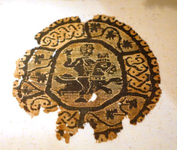 Textile, Egypt, c. 500 AD - Oriental Institute Museum, University of Chicago - DSC07785