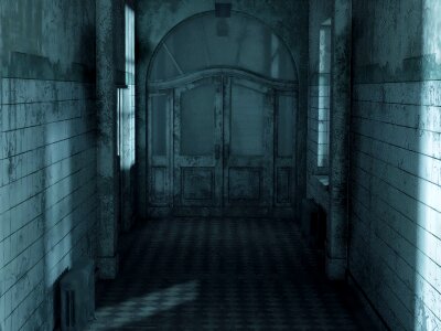 Abandoned ruin mood