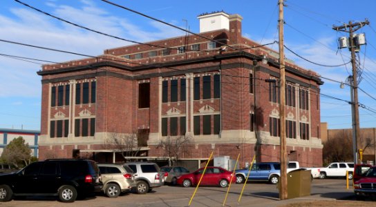 Texas County, Oklahoma courthouse from SE 1