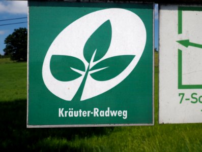 Symbol Kräuter Radweg Kirch-Siebnach