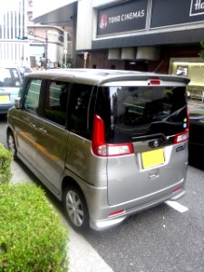 Suzuki Spacia X Limited (MK32S) rear