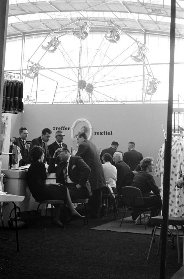 Textielbeurs in RAI te Amsterdam, Bestanddeelnr 913-4909