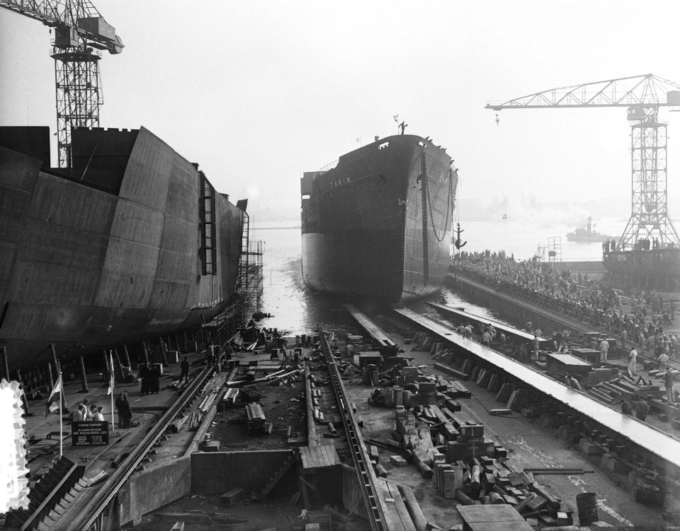 Tewaterlating tankschip Tarin NDSM, Bestanddeelnr 906-3645