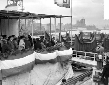 Tewaterlating tankschip Alby NDSM, Bestanddeelnr 908-0775