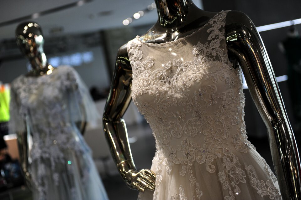 Wedding dress white