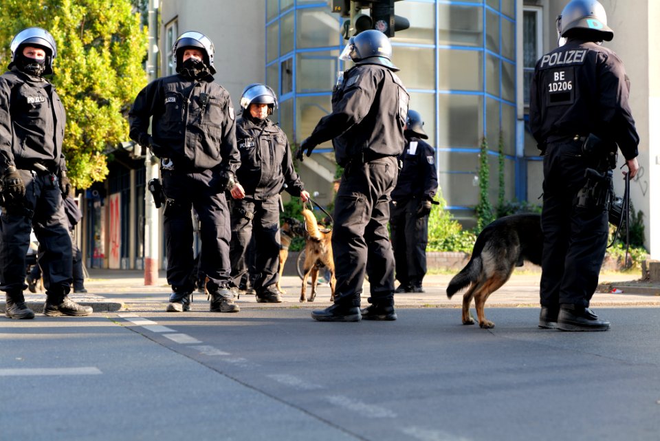 Syndikat eviction protest Berlin Hermannstraße 2020-08-07 38