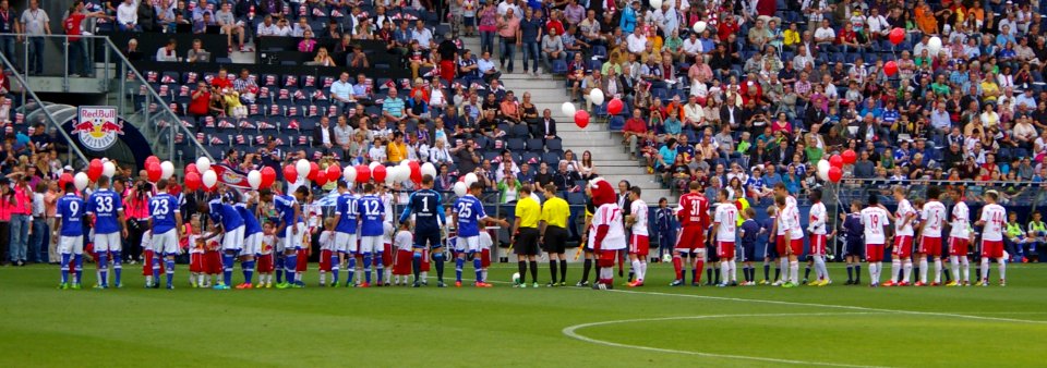 Testspiel gegen Schalke19