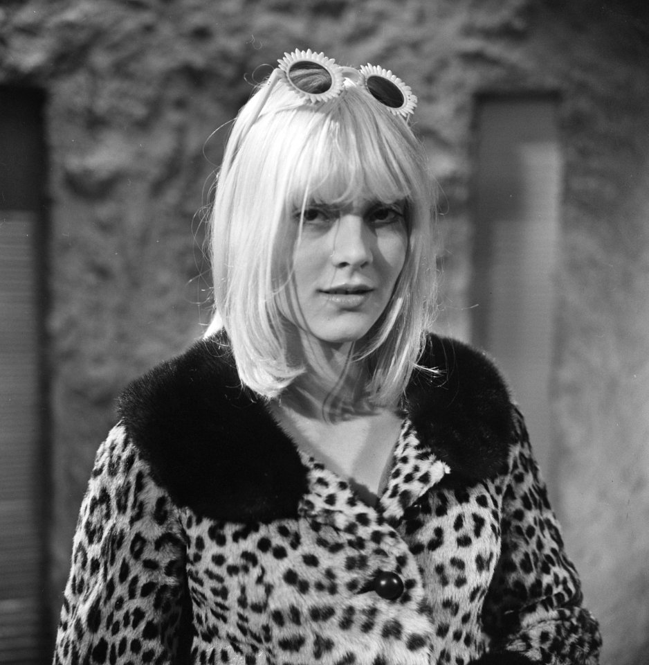 Sylvie Vartan (Frans zangeresje) getrouwd met Johny Hallyday, Bestanddeelnr 918-9050