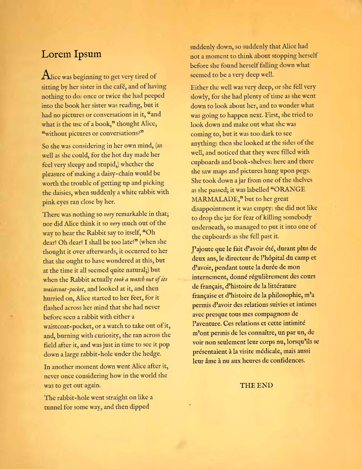 Test OCR document