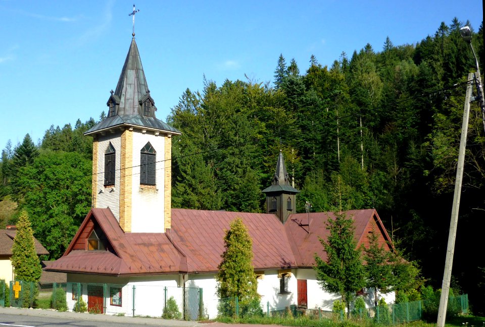 Szczyrk Górny, kościół NSPJ (Kirche-Oberschirk)