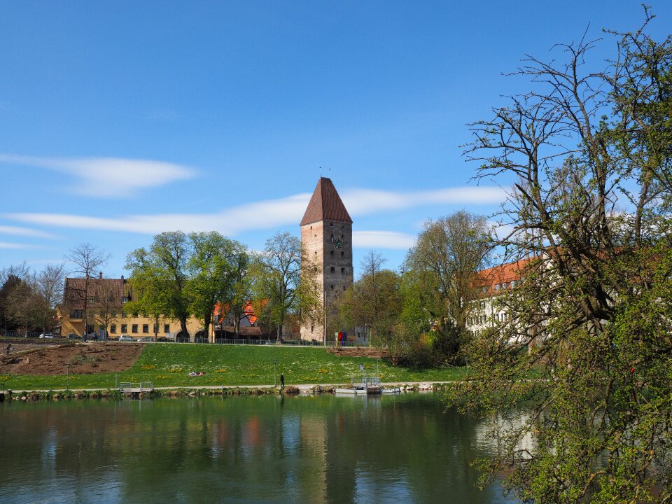 Danube river building