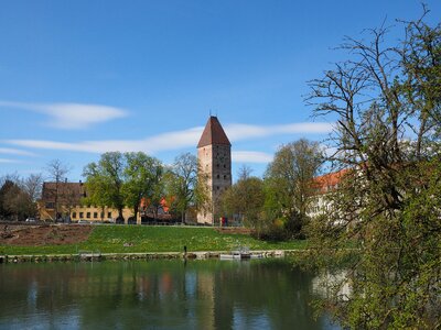 Danube river building