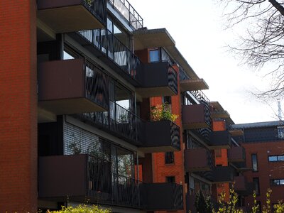 Architecture modern building