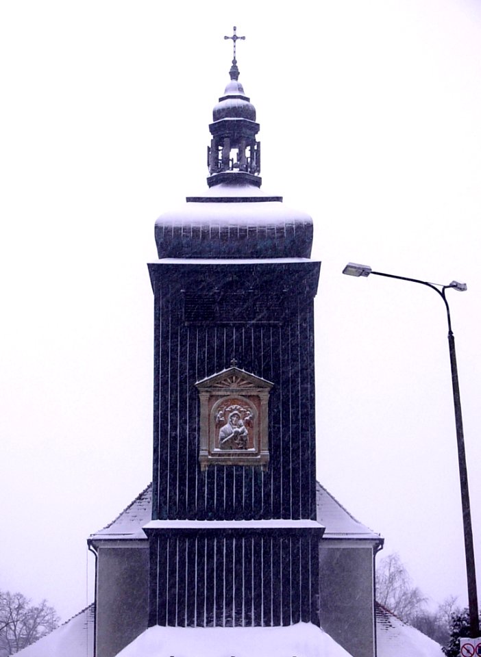 Szwederowo Bydg kościół zima 02-2013