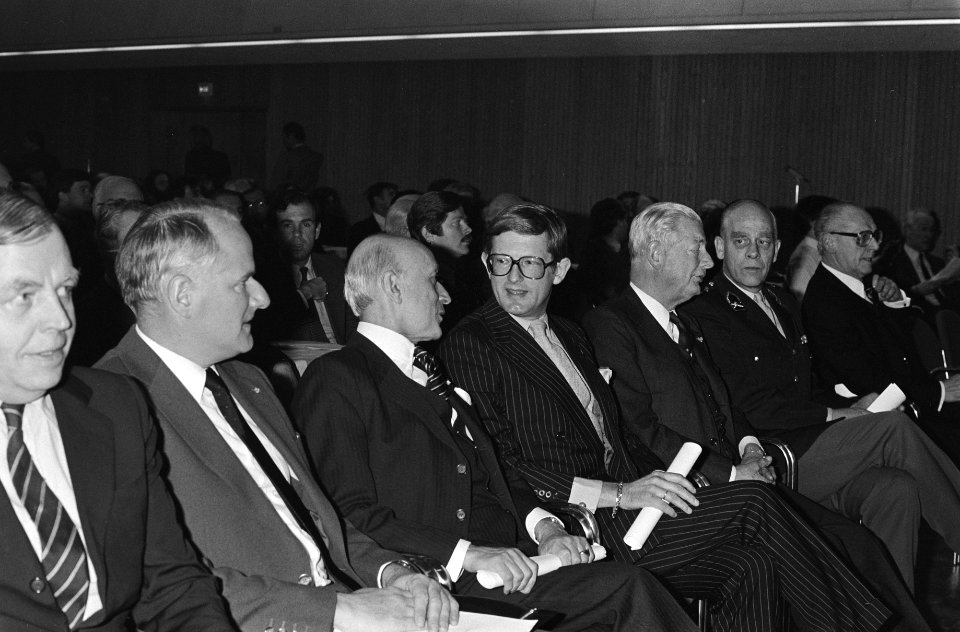 Symposium Kernwapens, recht en geweten in het Congresgebouw Den Haag, Bestanddeelnr 931-3476