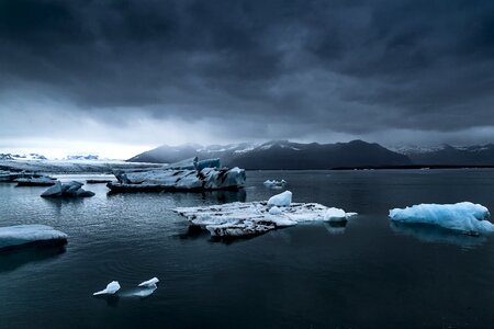 Ice iceberg melting photo