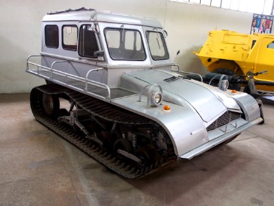 Swedish Snow track in the Musée des Blindés, France, pic-1
