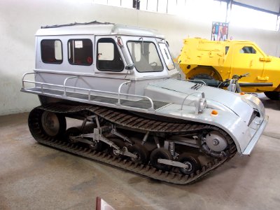 Swedish Snow track in the Musée des Blindés, France, pic-2