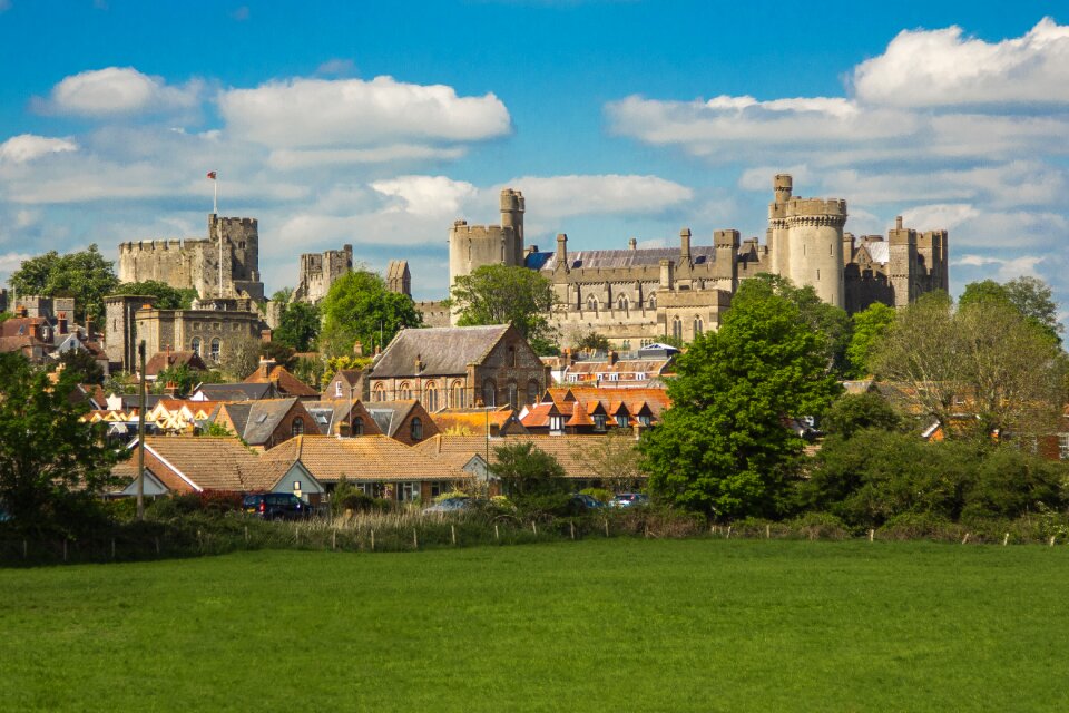 Arundel castle monument england