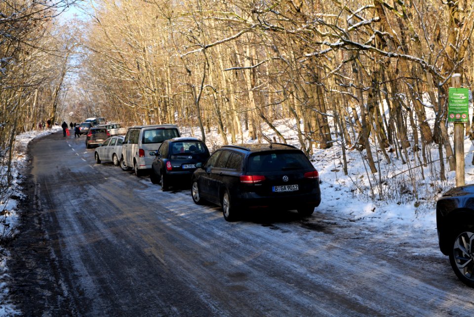 Teufelsberg with snow 2021-01-31 02