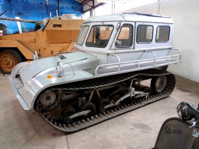 Swedish Snow track in the Musée des Blindés, France, pic-3