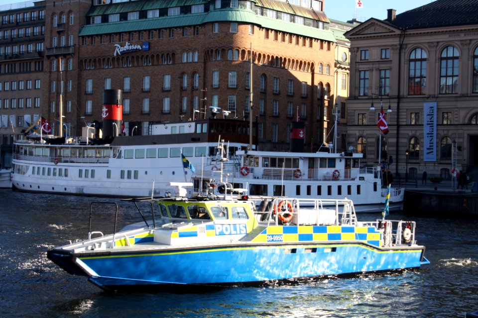 Swedish Police Boat April 29 2016