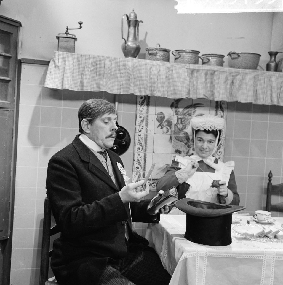 Swiebertje NCRV televisie, Joop Doderer en Jetty Cantor, Bestanddeelnr 915-9735