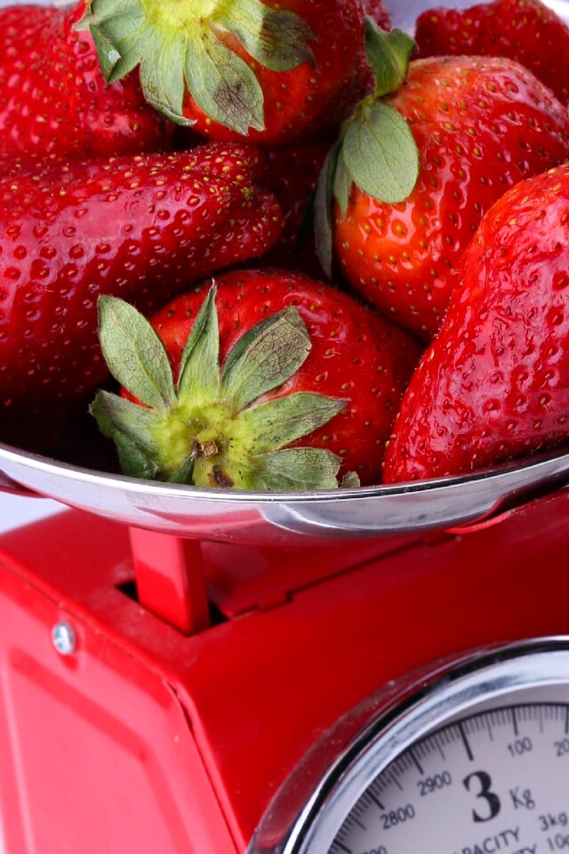 Healthy berry nutrition