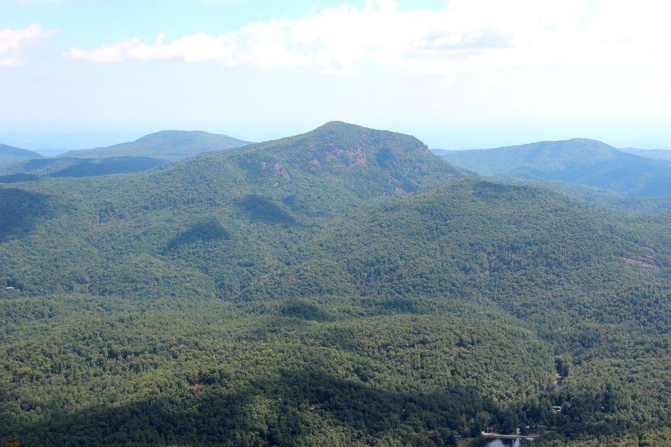 Terrapin Mountain viewed from Whiteside Mountain