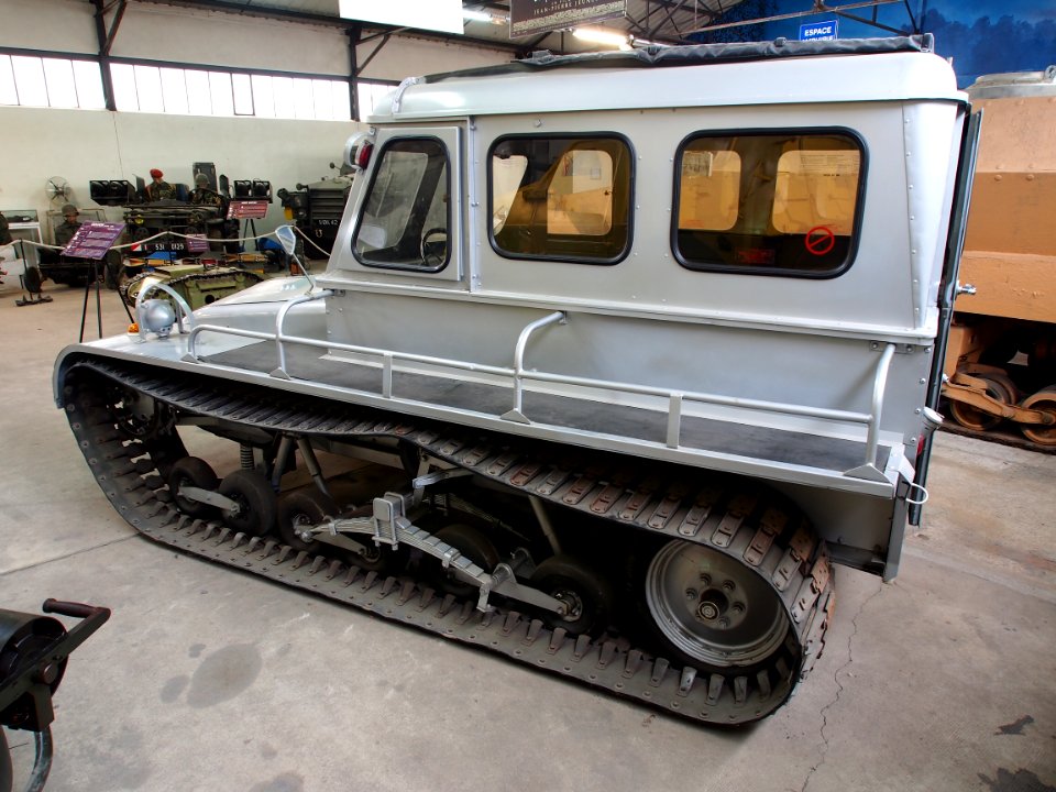 Swedish Snow track in the Musée des Blindés, France, pic-4