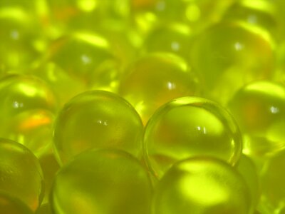 Balls gel yellow