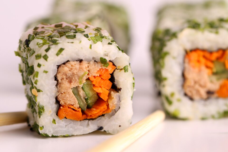 Sushi fish japan