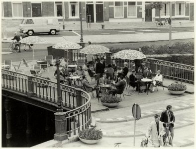 Terras op de Zijlburg ( tussen Zijlstraat en Zijlweg), NL-HlmNHA 54022901